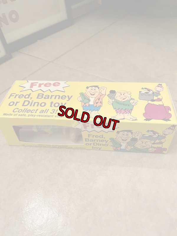 画像3: Flintstones Hanna Barbera post cereal Dino Take 1 フリントストーン箱入り ポストシリアル　ディノ　フィギュア　1993 (3)