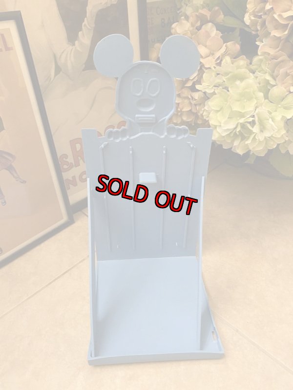 画像3: Disney Mickey Mouse  Plastic Book End  ディズニーのミッキーマウス　ブックエンド　本立て (3)