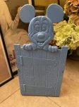 画像1: Disney Mickey Mouse  Plastic Book End  ディズニーのミッキーマウス　ブックエンド　本立て (1)