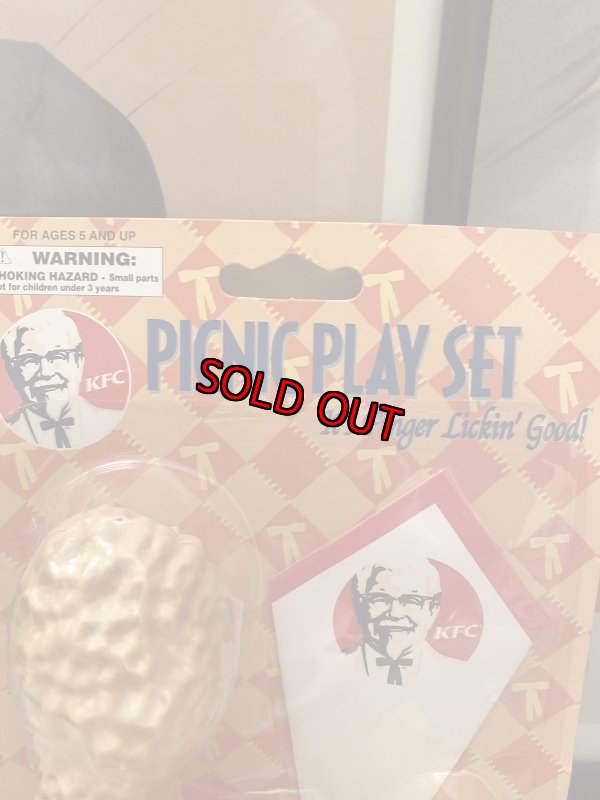画像2: Kentucky fried chicken  Basket Sealed Play Food Set  ケンタッキーフライドチキン　レッドバスケット　2005年 (2)