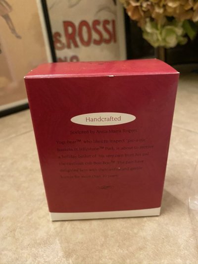 画像2: Hanna 　Barbera Yogi Bear Hallmark  Ornament With Box  ハンナバーベラ　ヨギベア　箱入り　ホールマーク　オーナメント