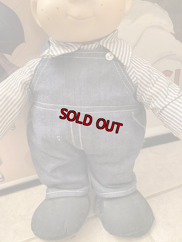 画像3: Dennis the Menace Rubber Face doll  わんぱくデニス　ラバーフェイス　ドール　オーバーオール (3)