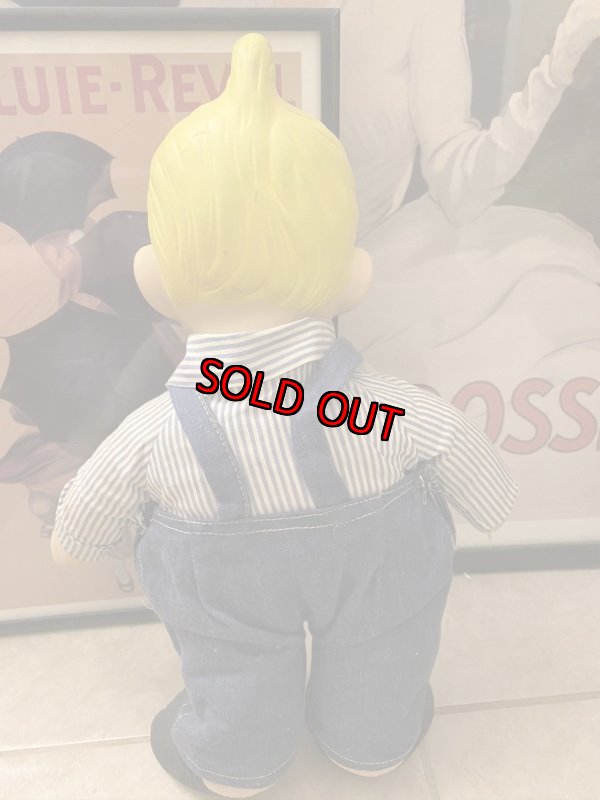 画像5: Dennis the Menace Rubber Face doll  わんぱくデニス　ラバーフェイス　ドール　オーバーオール (5)