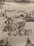 画像4: Hanna 　Barbera Yogi Bear Pillowcase Gray ハンナバーベラ　ヨギベア　ピローケース　枕カバー (4)