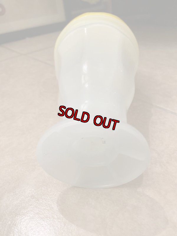 画像5: Denny’s restaurant plastic ice cream sundae drink cup Yellow / デニーズ プラスチック製 アイスクリーム サンデー カップ イエロー (5)