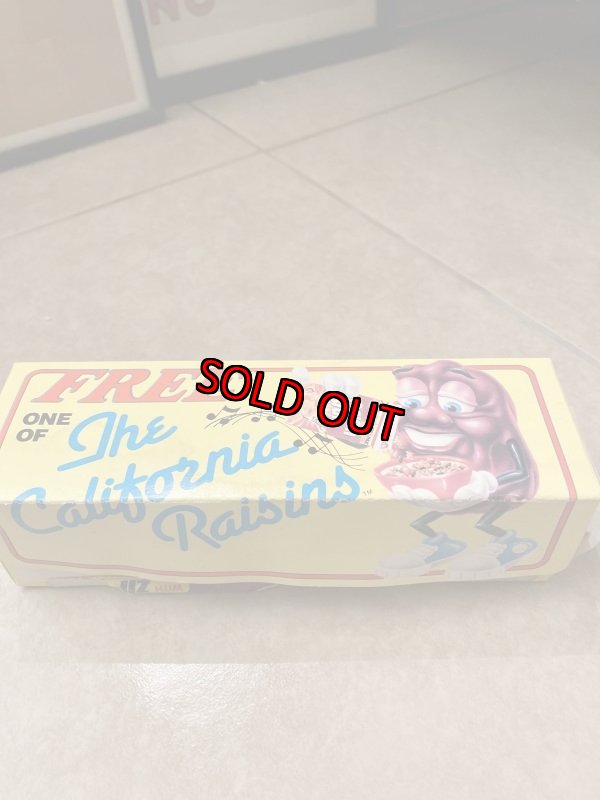 画像3: Post Cereal California Raisins  Figure with Box 1989/ カリフォルニアレーズン ポスト フィギュア 箱入り 1989 年 (A) (3)