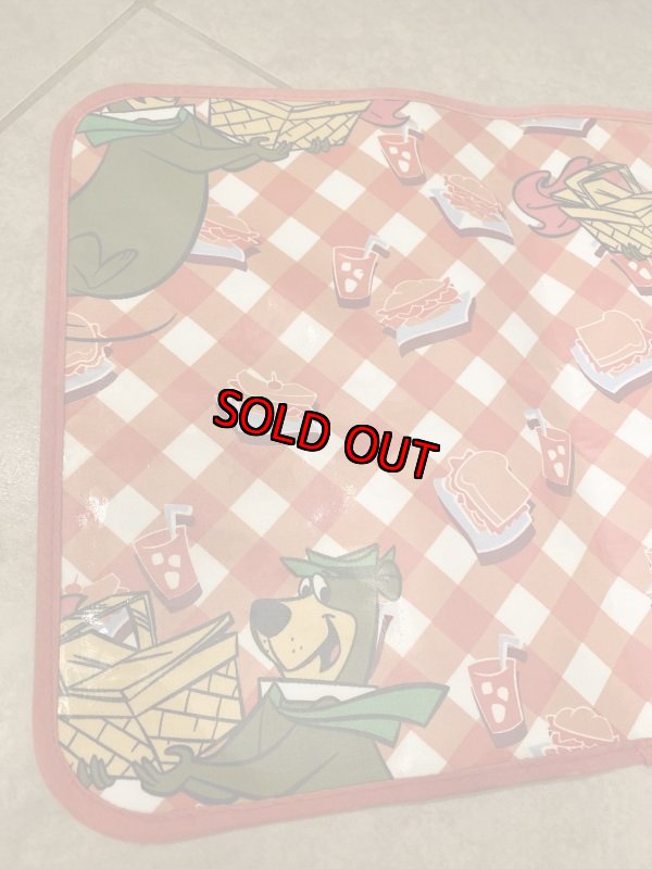 画像5: Hanna 　Barbera Yogi Bear Place Mat / ハンナバーベラ　ヨギベア　プレースマット　ランチョンマット　　(A) (5)