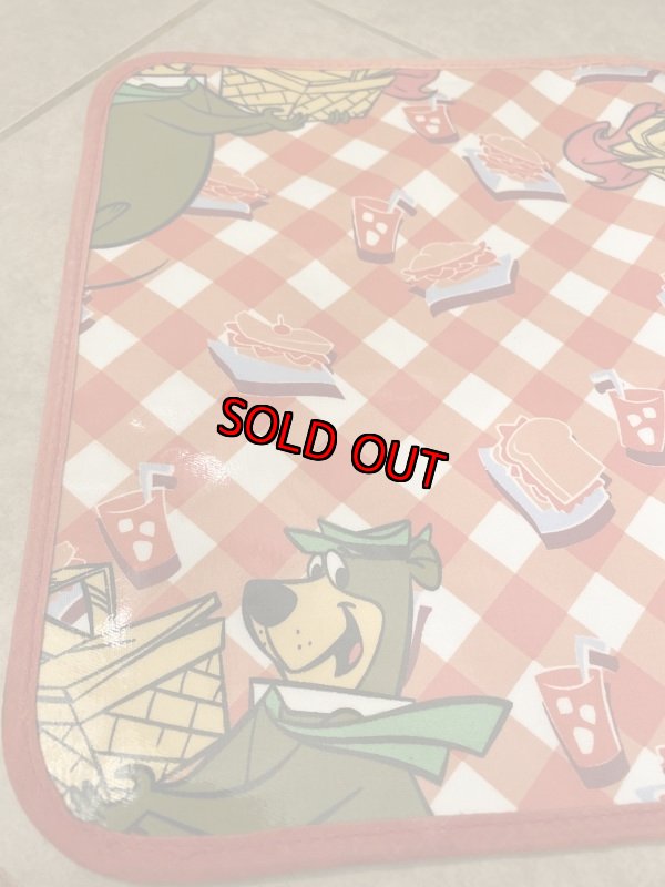 画像2: Hanna 　Barbera Yogi Bear Place Mat / ハンナバーベラ　ヨギベア　プレースマット　ランチョンマット　　(A) (2)