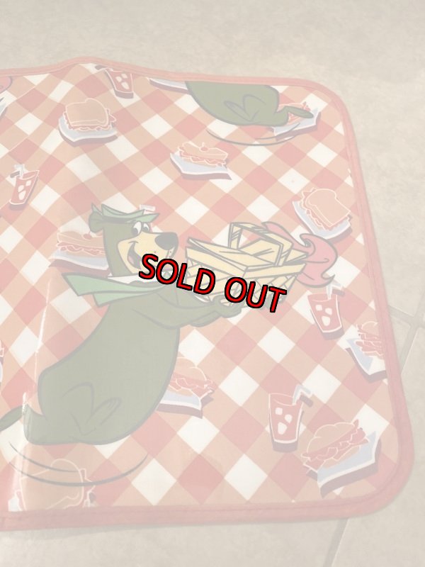 画像3: Hanna 　Barbera Yogi Bear Place Mat / ハンナバーベラ　ヨギベア　プレースマット　ランチョンマット　訳あり　(B) (3)