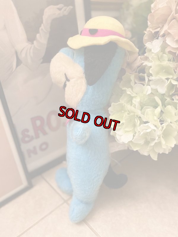 画像3: Hanna 　Barbera Huckleberry Hound Plush Doll Mighty Star ハンナバーベラ　ハックルベリーハウンド　　ぬいぐるみ　1980年 (3)