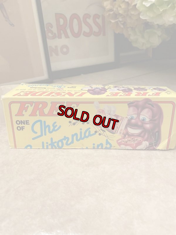 画像4: Post Cereal California Raisins  Figure with Box / カリフォルニアレーズン　ポスト フィギュア　1989 　箱入り　(B) (4)