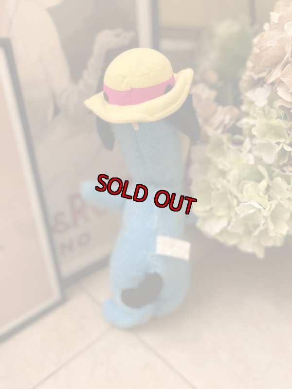 画像4: Hanna 　Barbera Huckleberry Hound Plush Doll Mighty Star ハンナバーベラ　ハックルベリーハウンド　　ぬいぐるみ　1980年 (4)