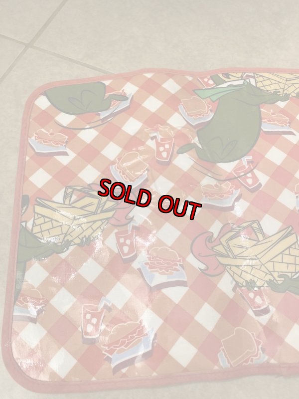 画像4: Hanna 　Barbera Yogi Bear Place Mat / ハンナバーベラ　ヨギベア　プレースマット　ランチョンマット　訳あり　(B) (4)