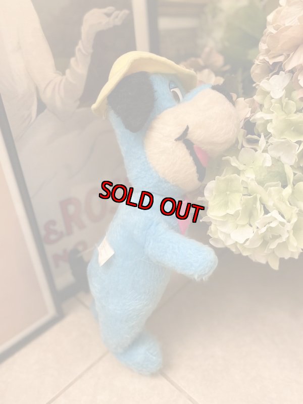 画像5: Hanna 　Barbera Huckleberry Hound Plush Doll Mighty Star ハンナバーベラ　ハックルベリーハウンド　　ぬいぐるみ　1980年 (5)