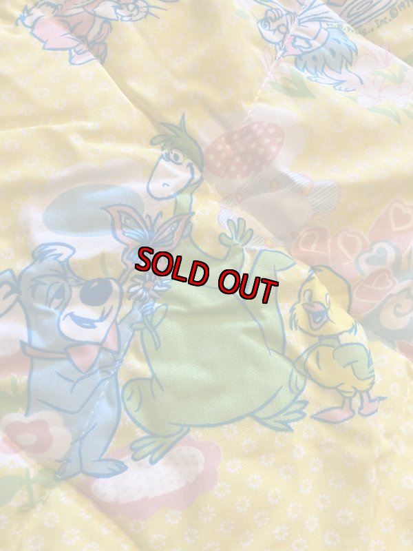 画像5: Hanna  Barbera Yogi Bear Flintstones Baby Blanket /  ハンナバーベラ ヨギベア  フリントストーンズ ベイビー ブランケット (5)