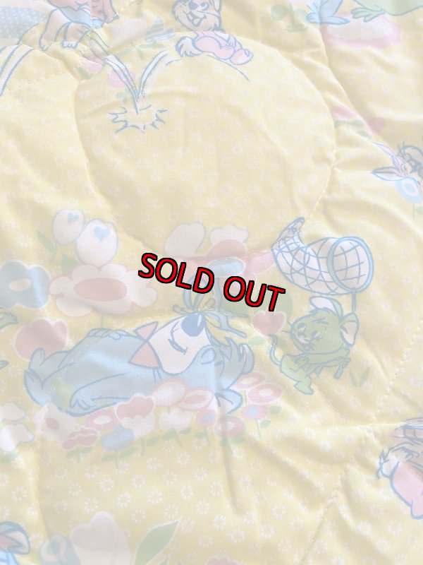 画像4: Hanna  Barbera Yogi Bear Flintstones Baby Blanket /  ハンナバーベラ ヨギベア  フリントストーンズ ベイビー ブランケット (4)