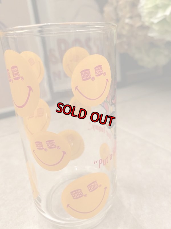 画像5: Burger King Orange Smiles Glass / バーガーキングのオレンジスマイル　グラス (5)