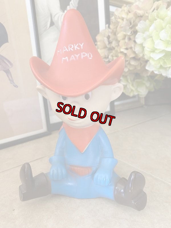 画像1: Marky Maypo coin Bank Vinly Doll / マーキーメイポ　ドール　貯金箱　60年代 (1)