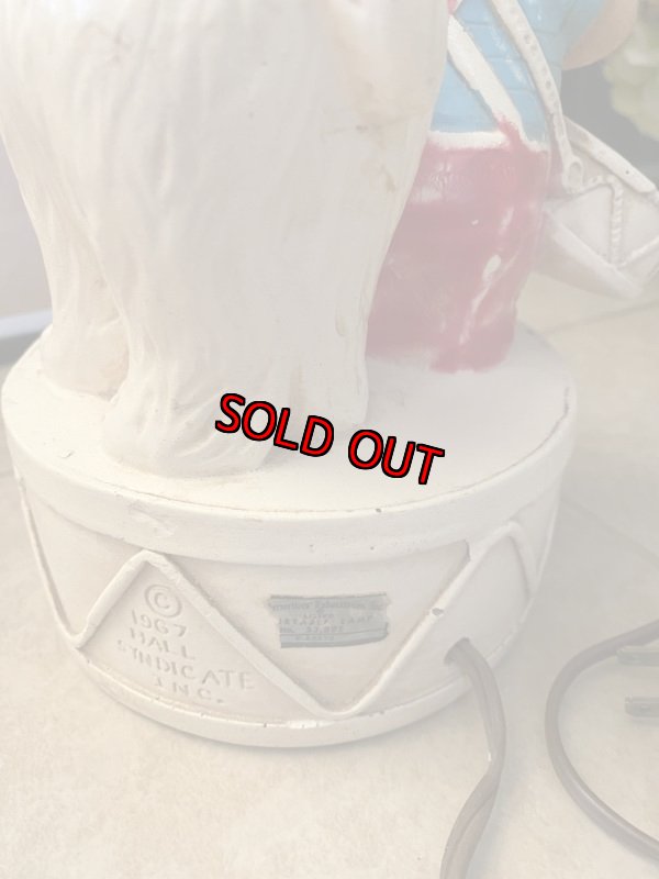 画像9: Dennis the Menace doll Lamp 60‘s / わんぱくデニス　ドール　ランプ　ナイトランプ　60年代 (9)