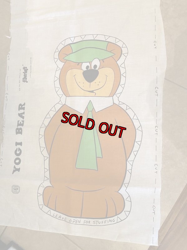画像3: Hanna Barbera Yogi Bear Pillowd doll Fabric kit   / ハンナバーベラ,ヨギベアのピロードールキット 生地  (3)