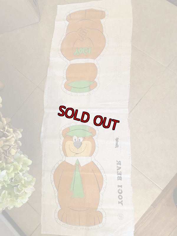 画像4: Hanna Barbera Yogi Bear Pillowd doll Fabric kit   / ハンナバーベラ,ヨギベアのピロードールキット 生地  (4)