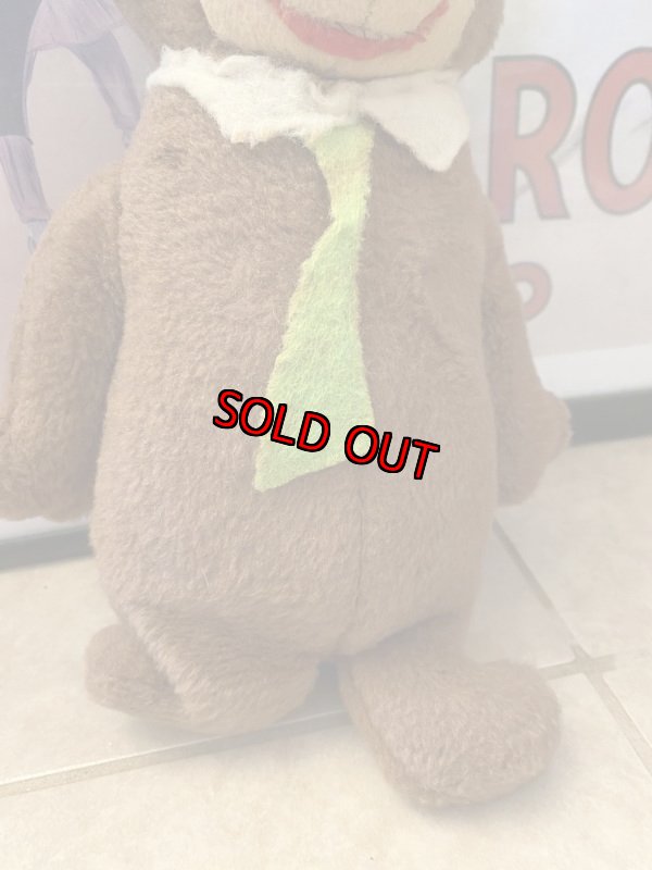 画像4: Hanna  Barbera Yogi Bear Musical  Wind up Doll / ハンナバーベラ ヨギベア トーキングドール 70年代 ぬいぐるみ (4)