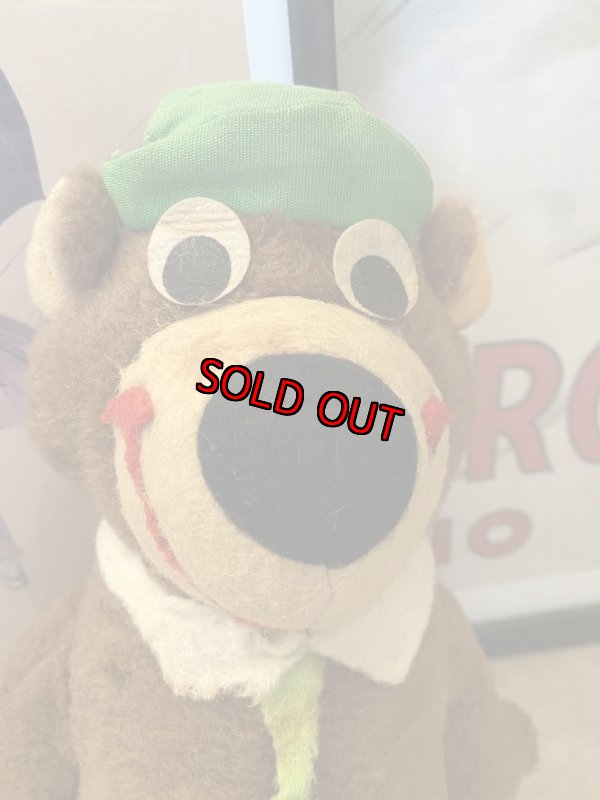 画像3: Hanna  Barbera Yogi Bear Musical  Wind up Doll / ハンナバーベラ ヨギベア トーキングドール 70年代 ぬいぐるみ (3)