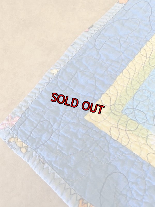 画像5: Disney Pooh & Tiger Baby Fabric Blanket / ディズニー　プー＆ティガー　　ベイビーブランケット (5)