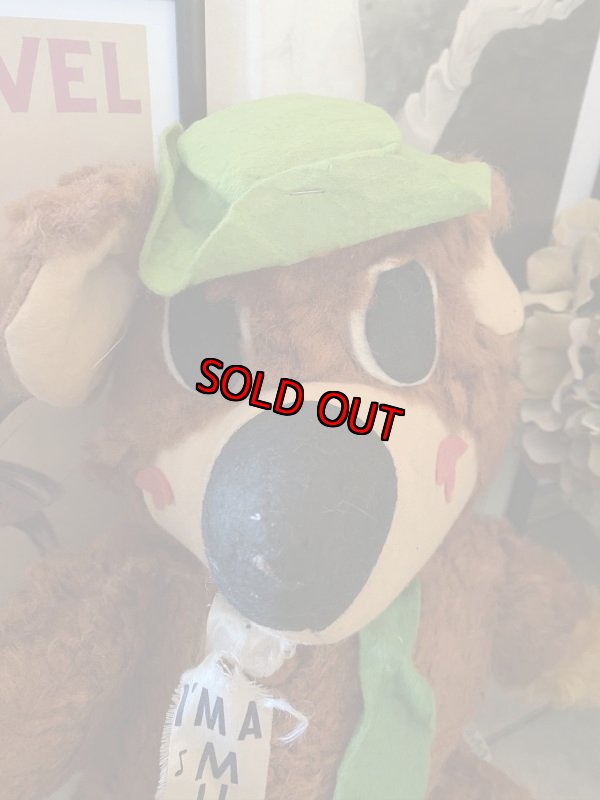 画像2: Hanna  Barbera Yogi Bear Musical  Wind up Doll / ハンナバーベラ ヨギベア トーキングドール 70年代 ぬいぐるみ (2)