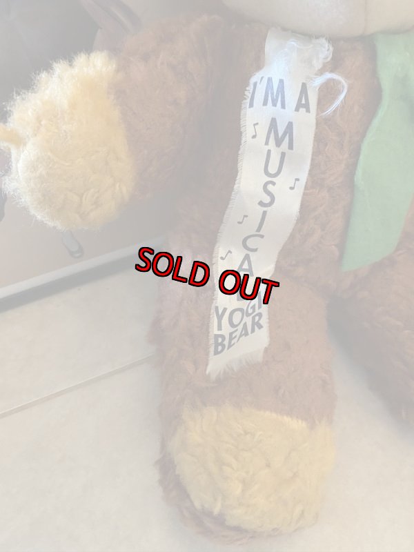 画像3: Hanna  Barbera Yogi Bear Musical  Wind up Doll / ハンナバーベラ ヨギベア トーキングドール 70年代 ぬいぐるみ (3)