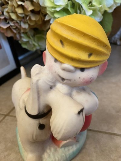 画像2: Dennis the Menace Rubberl doll Light 60‘s / わんぱくデニス　ドール　ラバードール　ライト　ランプ　60年代