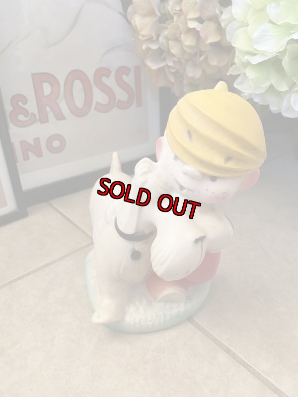 画像1: Dennis the Menace Rubberl doll Light 60‘s / わんぱくデニス　ドール　ラバードール　ライト　ランプ　60年代 (1)