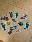 画像1: Hanna 　Barbera Yogi Bear Iron Appliqués / ハンナバーベラ　ヨギベア　アイロン　アップリケ　 (1)