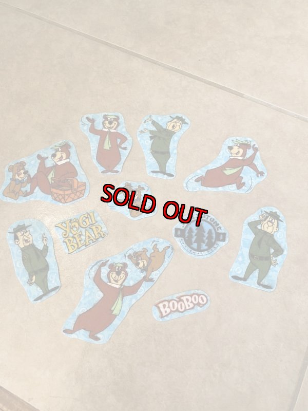 画像1: Hanna 　Barbera Yogi Bear Iron Appliqués / ハンナバーベラ　ヨギベア　アイロン　アップリケ　 (1)