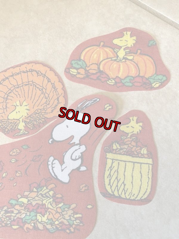 画像3: Snoopy Peanuts  Iron Appliqués /  スヌーピー アイロン アップリケ 7枚 セット (3)