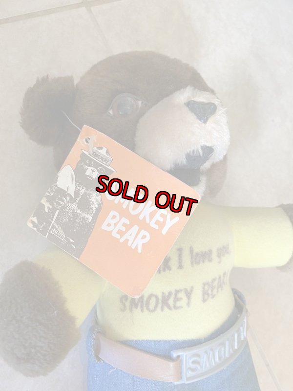 画像7: Smokey Bear Plush Doll With Tag / スモーキーベア　ぬいぐるみ　タグ付き1977 (7)