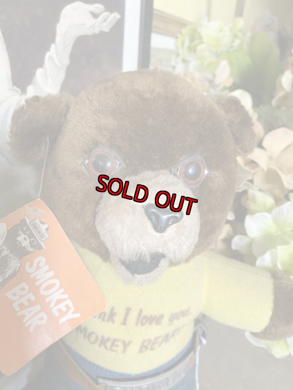 画像2: Smokey Bear Plush Doll With Tag / スモーキーベア　ぬいぐるみ　タグ付き1977 (2)