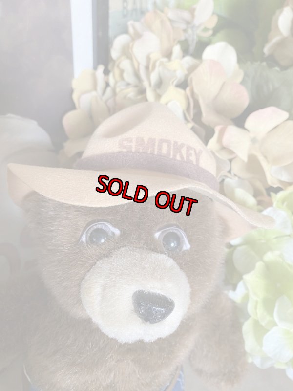 画像2: Smokey Bear Plush Doll / スモーキーベア　ぬいぐるみ　1970年代 (2)