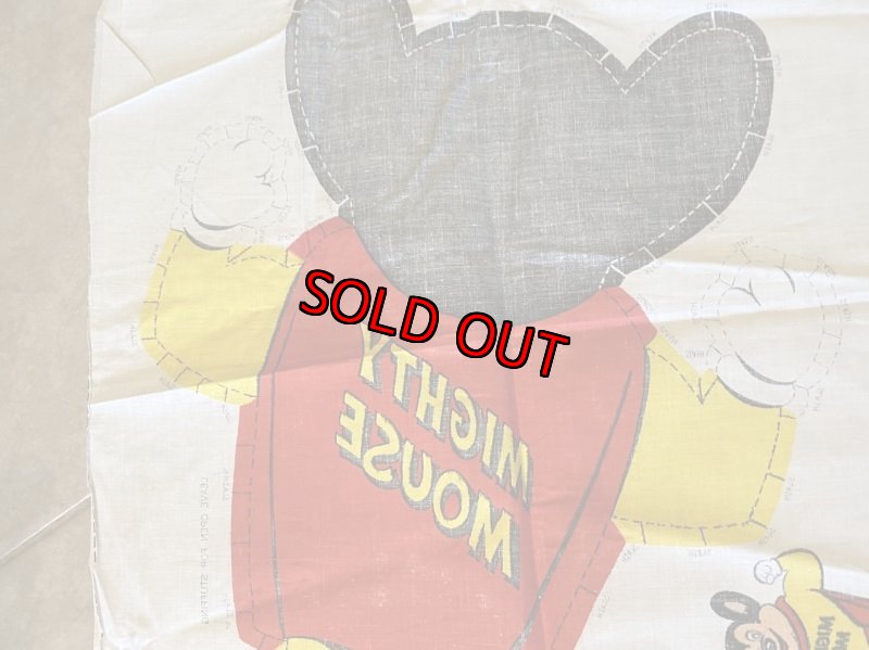 画像7: Mighty Mouse Pillow Doll Fabric Kit / マイティーマウス ピロードール 生地 キット (7)