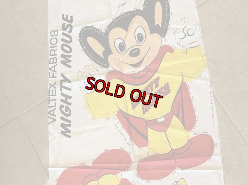 画像2: Mighty Mouse Pillow Doll Fabric Kit / マイティーマウス ピロードール 生地 キット (2)