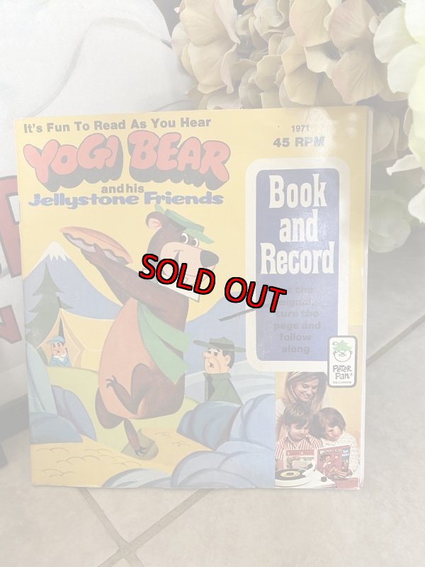 画像2: Hanna  Barbera Yogi  Record With Short Story Book / ハンナバーベラ ヨギベア レコード 絵本付き (2)