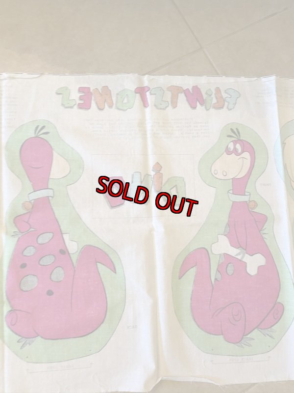 画像8: Hanna 　Barbera Flintstones Bamm Bamm, Pebbles  and Dino Fabric Pillow Doll Kit 1991  / フリントストーン　バンバンとディノ　ピロードール　キット (8)