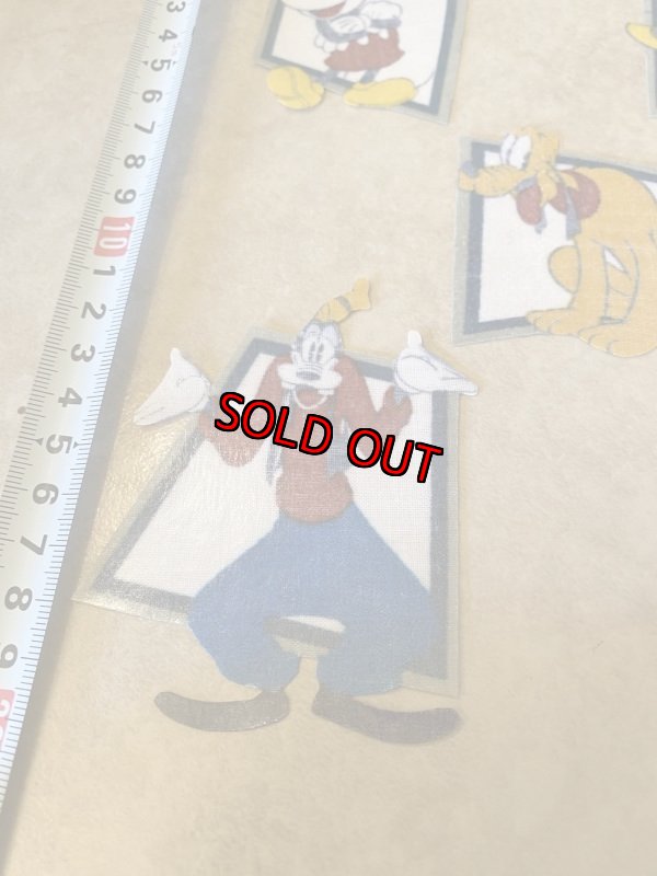 画像6: Disney Mickey & Minnie Iron Appliqués Set / ディズニー　アイロン　アップリケ　5枚入り　セット (6)