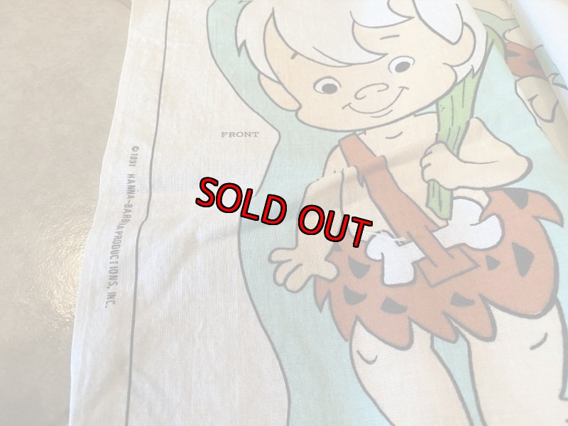 画像3: Hanna 　Barbera Flintstones Bamm Bamm, Pebbles  and Dino Fabric Pillow Doll Kit 1991  / フリントストーン　バンバンとディノ　ピロードール　キット (3)
