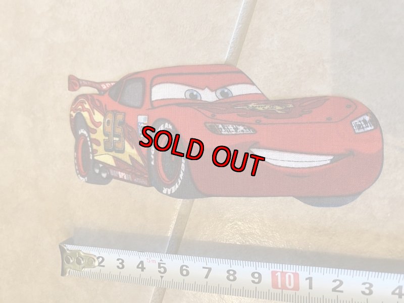 画像3: Disney pixar Cars  Iron Appliqués /  ディズニー　ピクサー、カーズ　アイロン　アップリケ　4枚入り　セット (3)
