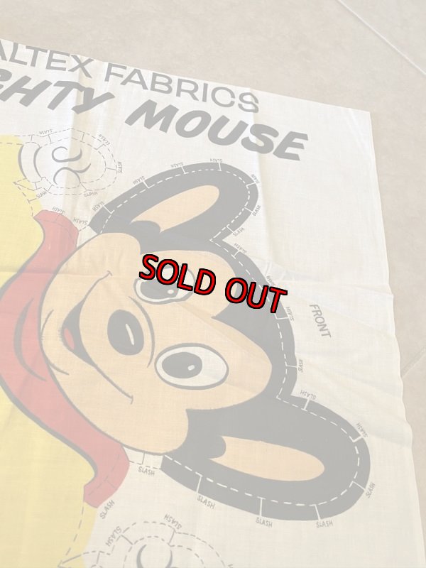 画像4: Mighty Mouse Pillow Doll Fabric Kit / マイティーマウス ピロードール 生地 キット (4)
