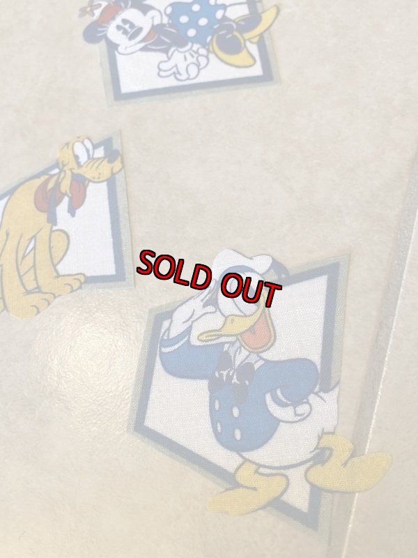 画像3: Disney Mickey & Minnie Iron Appliqués Set / ディズニー　アイロン　アップリケ　5枚入り　セット (3)