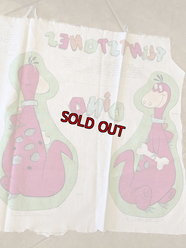 画像6: Hanna 　Barbera Flintstones Pebbles & Dino Fabric Pillow Doll Kit / フリントストーン　ペブルス　ピロードール　キット (6)