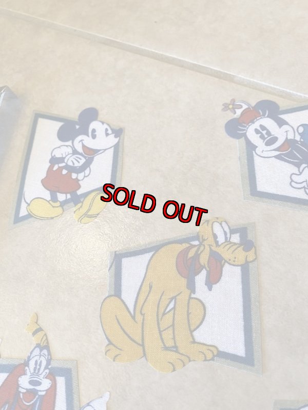 画像4: Disney Mickey & Minnie Iron Appliqués Set / ディズニー　アイロン　アップリケ　5枚入り　セット (4)