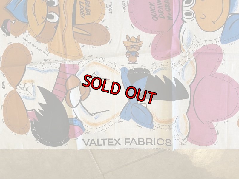 画像3: Hanna Barbera Quick Draw McGraw & Baba Looey fabric pillow doll kit 1963  / ハンナバーベラ ピロードール 生地 キット (3)